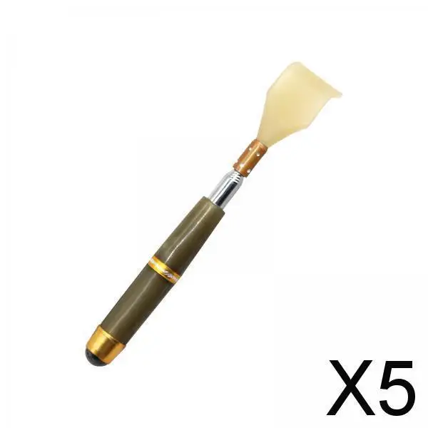 

5xTelescoping Back Scratcher Tool for Men Women Kids Office Tools Dark green