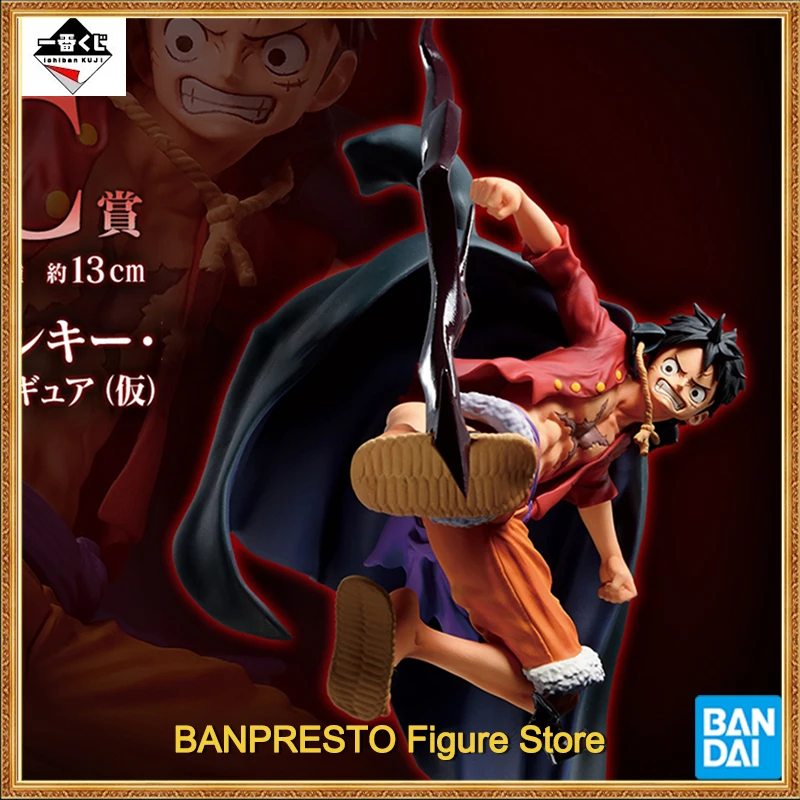 

Original Bandai One Piece Ichibansho Monkey D. Luffy (Signs of the Hight King) Prize C Figures Collection Action Model Toys