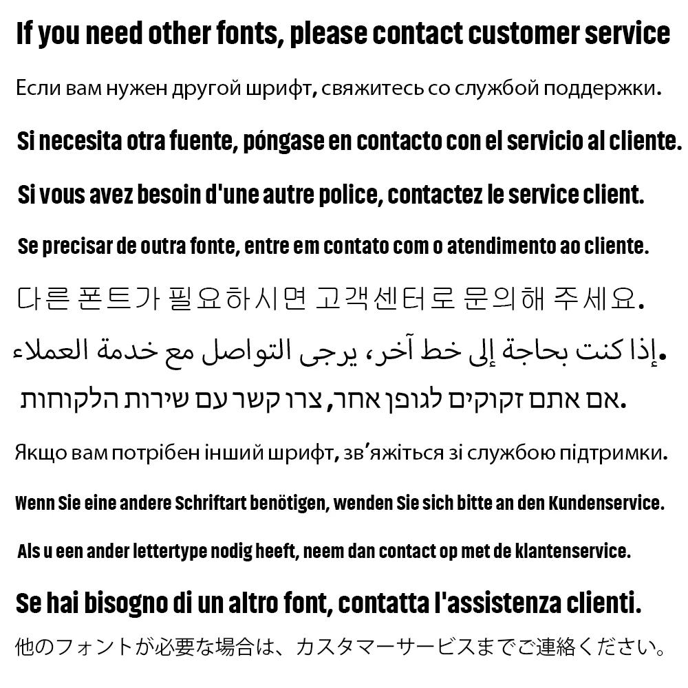 Other Fonts