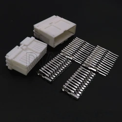 1 Set 24 Way 1123387-1 AC Assembly Auto Male Female Connector MG653033 Automobile Wiring Terminal Socket 1123364-1 Car Plug