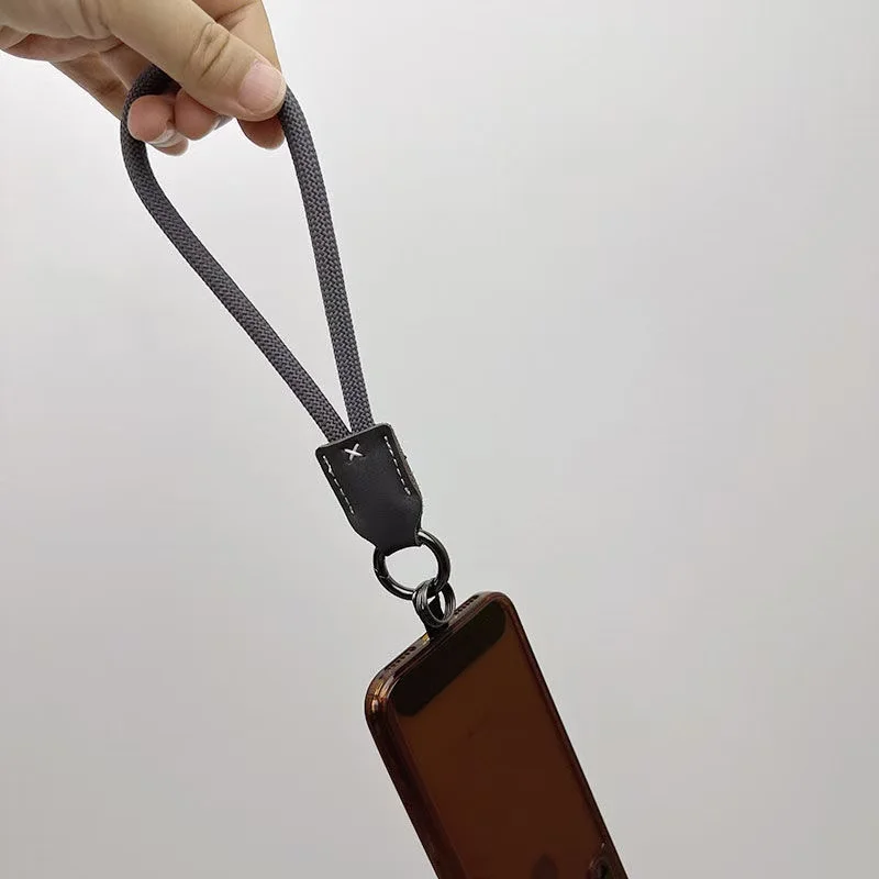 Premium Nylon Wrist Strap for Phones – Secure, Hands-Free Wrist Lanyard with Metal Ring Attachment