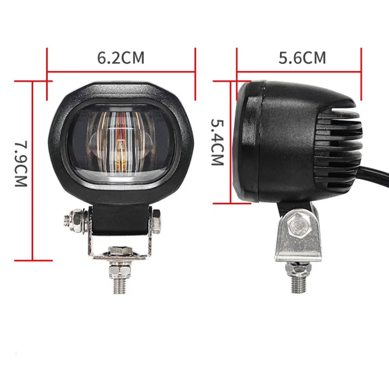 Forklift Parts OEM 10-80V Red/Blue Zone Savety Indicator Light Warning Light
