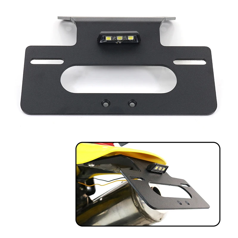 Fit For Suzuki DR650 DR650S DR650SE 1996- DR 650 Rear Tail Tidy Fender Eliminator Kit License Plate Holder Bracket