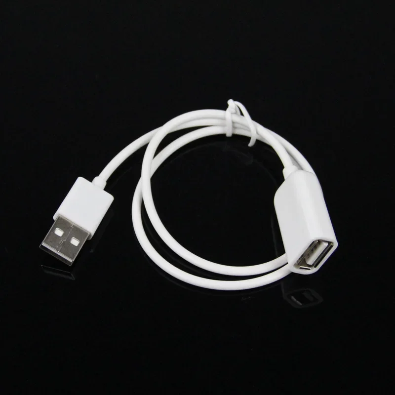 USB 2.0 Male to Female Extension Data 50cm 1M Extender Charge Extra Cable  for iPhone 4 5 6 Plus For Samsung S6 Note4