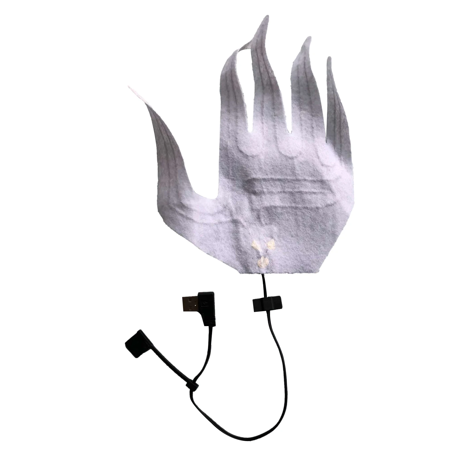 

Gloves Heating Pad USB Heated Electric Heating Element Thermal Warm Mittens Heater 3.7V Composite Fiber Heating Sheet Five-finge