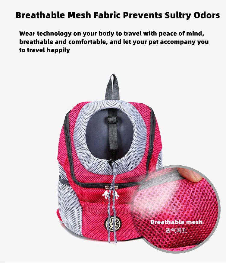 Title 10, Carrying Pet Cat Dog Backpack Out Walking Trave...