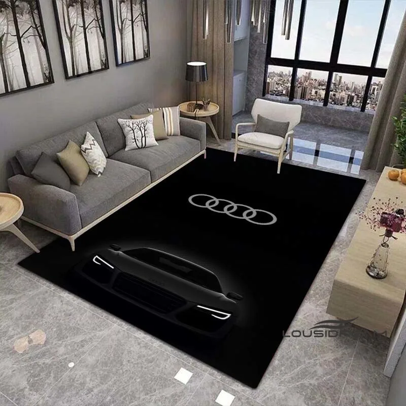 A-Audi Pattern Carpet for Living Room Bedroom Large Area Rug Soft Home Kids Room Floor Mat Home Gift Non-Slip Area Rug 3
