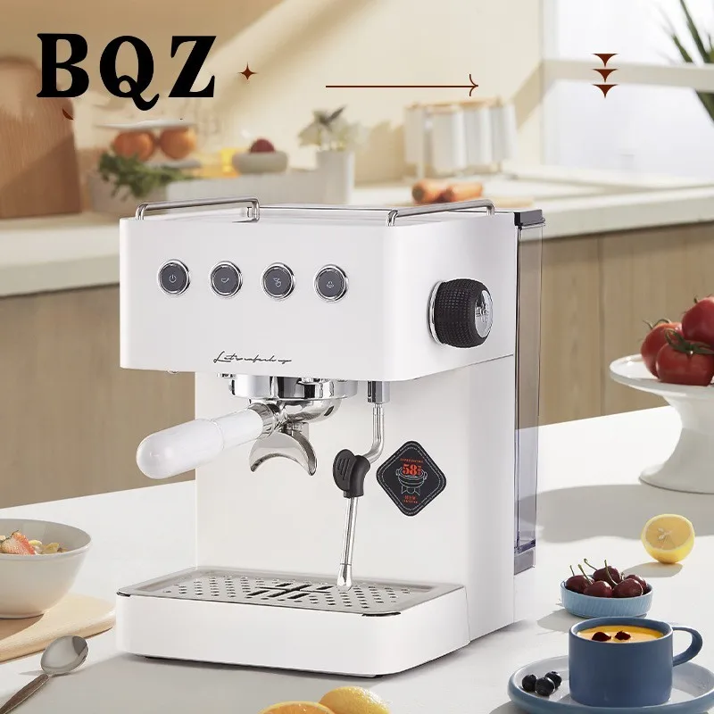 

BQZ Home Kitchen Italian Semi-automatic Coffee Maker Color Version Upgrade for Espresso, Cappuccino, Latte and Mocha