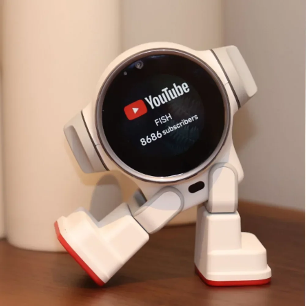 AI Rux Smart Robot Emotional Interaction Companion Pet Robot Desktop Decoretion Kawaii Pet For Children Christmas Present Custom