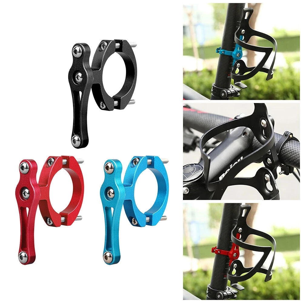 

Велосипедный держатель для бутылки с водой адаптер из алюминиевого сплава на Руль держатель для стакана с водой кронштейн зажим аксессуары для велоспорта конверсионные сиденья