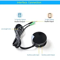 Audio Volume Wired Controller Aux 3.5mm Signal Volume Control by Cable Adjustment For Speakers Amplifier System 2