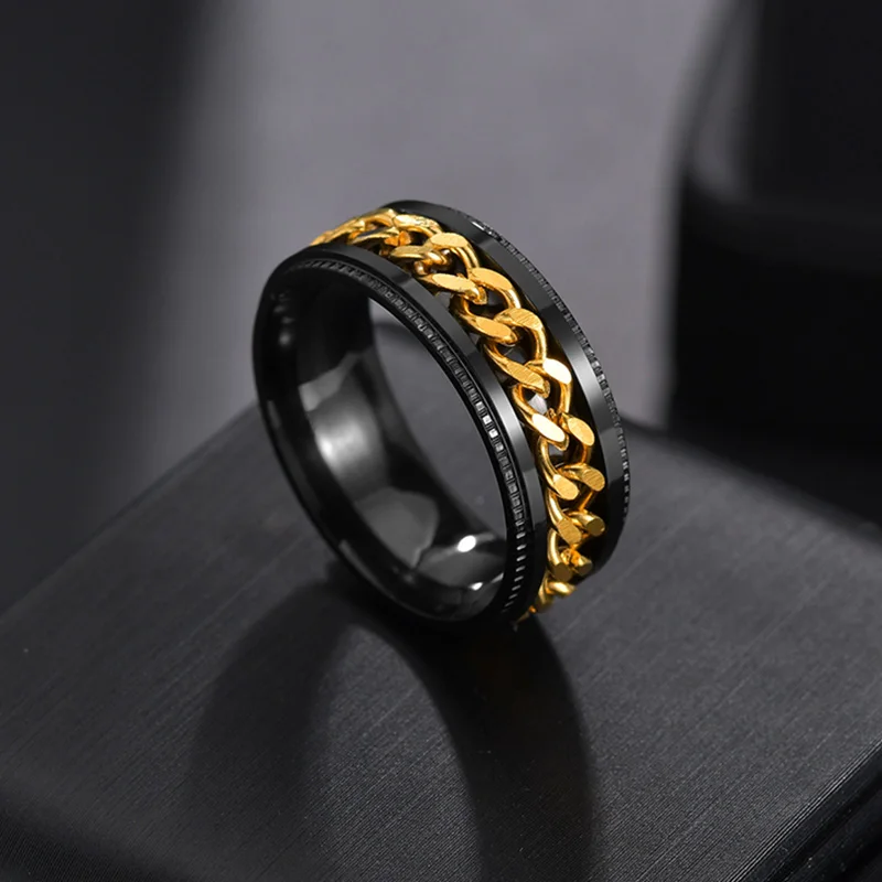 Rotate Anxiety Fidget Rings for Men