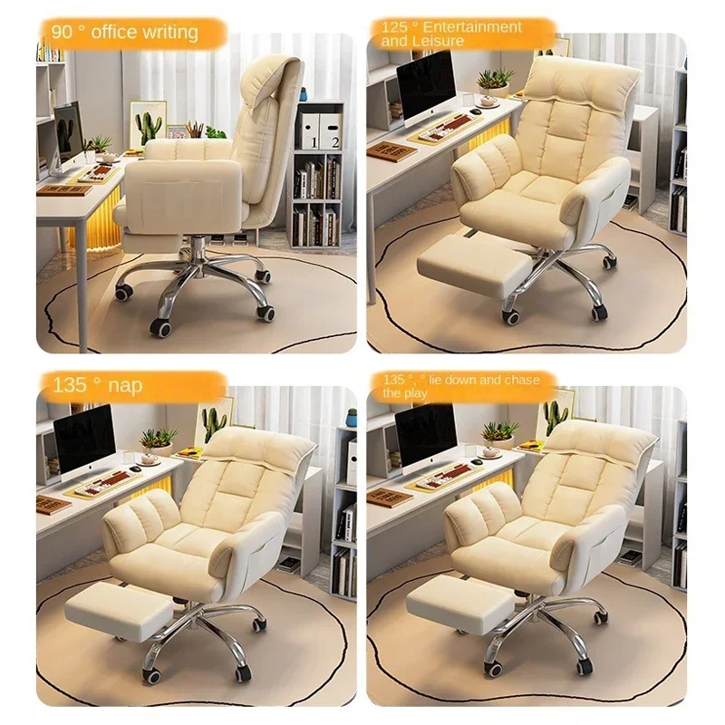 Lazy Sofa Chair Living Room Chair Backrest Desk Chair Home