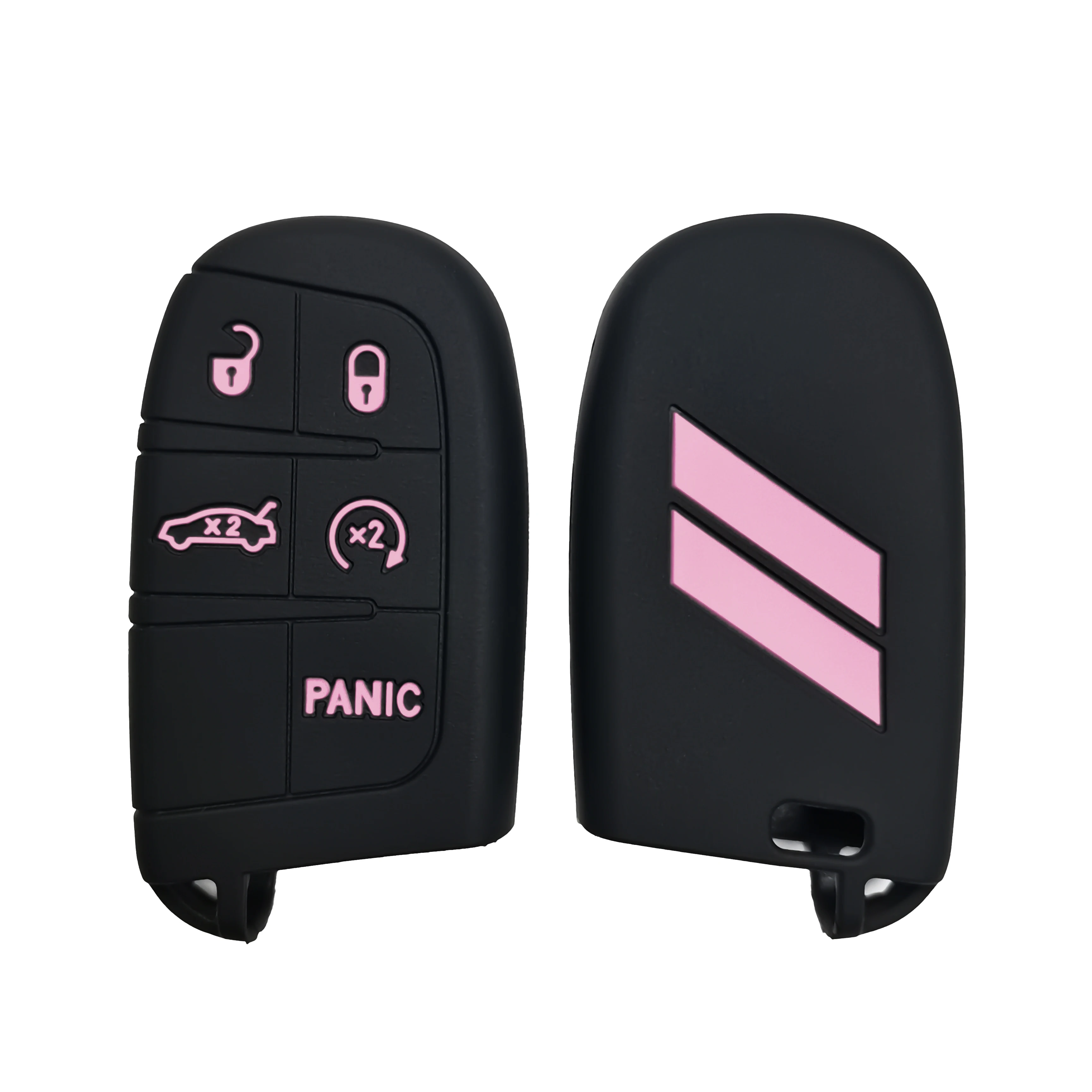 Remote car key case Dodge Dart Ram 1500 Dart Challenger charger Chrysler 300 Jeep keyless 5-key key case key case cover car key shell remote control case cover