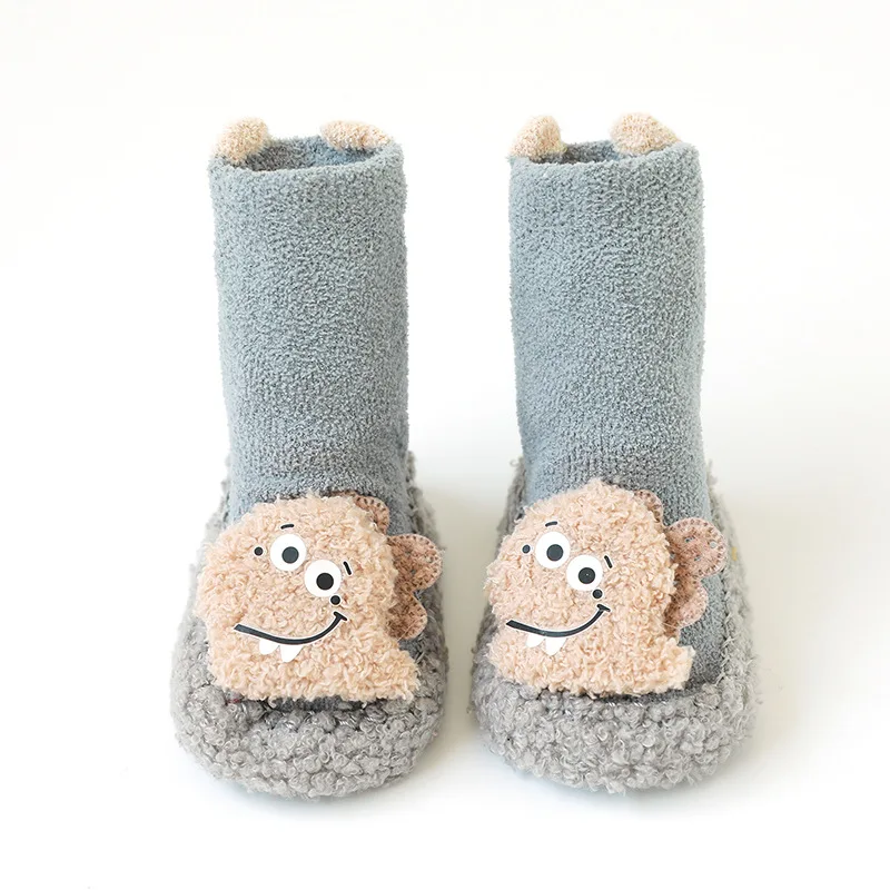 Chaussons chaussettes animaux montantes antidérapantes pour bébé garçon •  Chaussons Univers