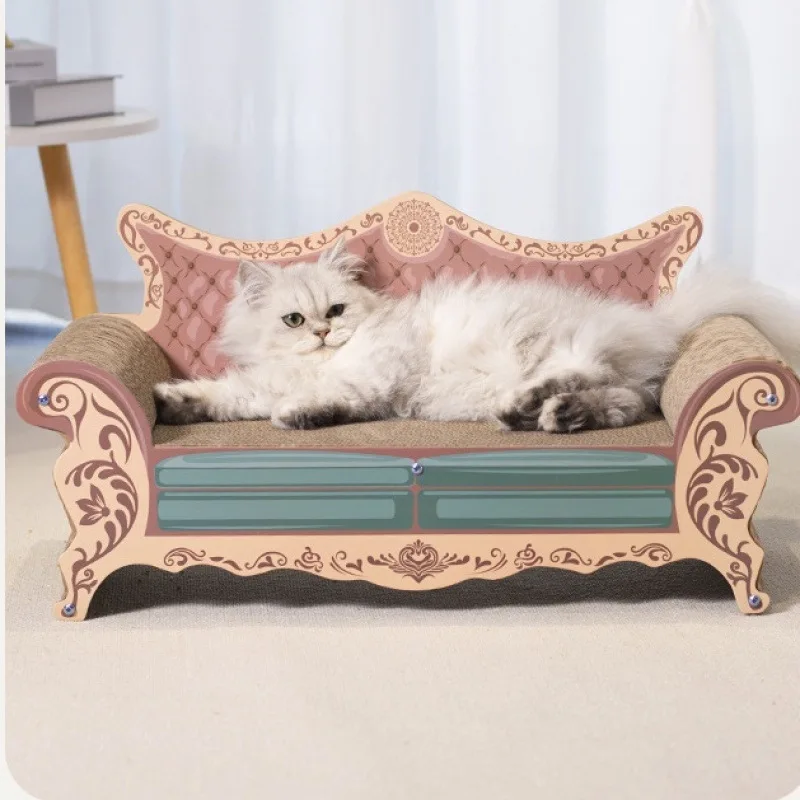 L-Shaped Cat Scratcher Bed 4