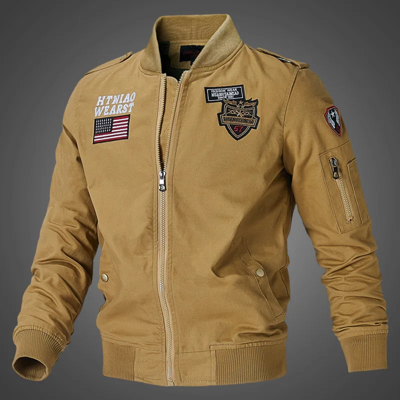 Bomber Jacket Parka Jacket Tactical Jacket Winter Jacket Mens Army Military Motorcycle Air Force Pilot Coat