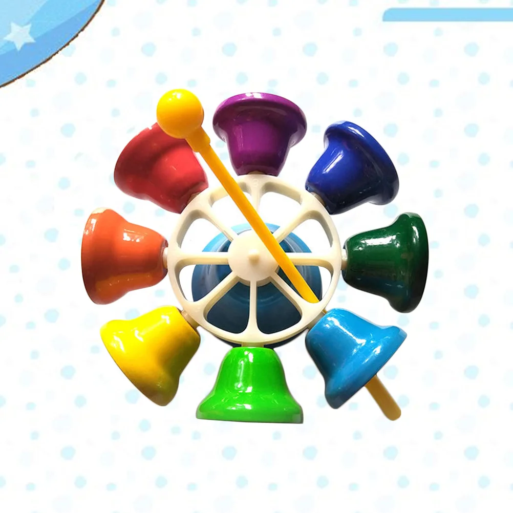 

1 шт. перкуссионный инструмент, набор цветных музыкальных колокольчиков для всех возрастов