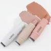 Waterproof Pigment Single Blush Powder Private Label Long Lasting Face Makeup Powder Blusher Custom Logo Wholesale White Package 2
