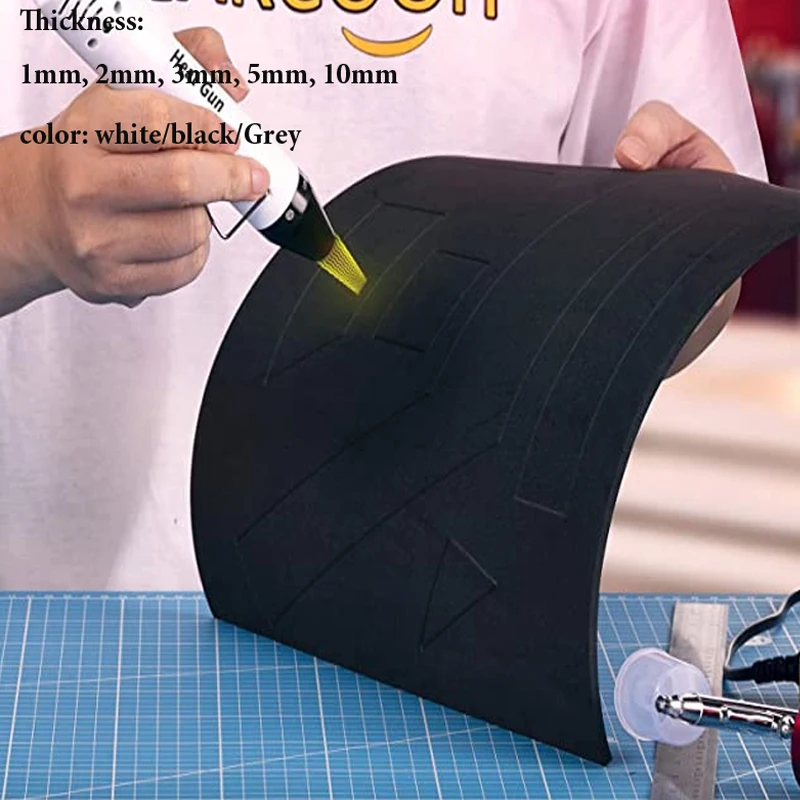 Versatile EVA Foam Sheets for Sound Absorption & Crafting - Multiple Thickness Options