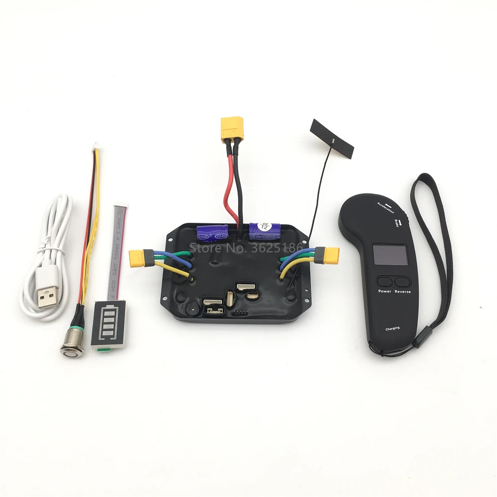 10S 36V Electric Skateboard Controller Longboard Remote Dual Motors ESC Kit DE 