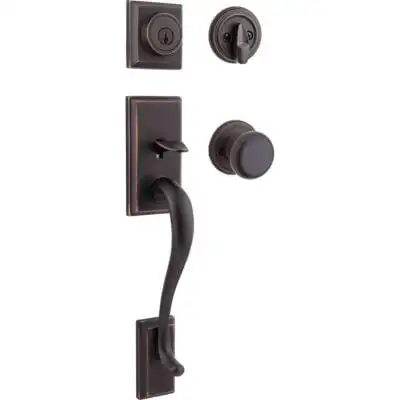 

Sgl Cyl Handleset W/ Knob Featuring Smartkey® in VB