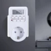 Eu Plug Timer Switch Energy Saving Week Hour Programmable Digital Timer 220V-240V 50Hz Garden Automatic Irrigation Timing Socket 5