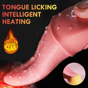 10 Frequency Tongue Licking Vibrator for Women Nipple Clitoral Stimulator Female Masturbator Sex Toys for Women Couple Porn Shop 3