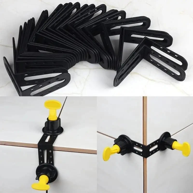 Tile Spacers Cross Leveling Angle System Removable For Floor Wall Tiles Leveler Locater Adjuster Laying Tools Accessories