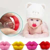 Kiss Lips Mustache Pacifier for Babies Funny Silicone Soother with Orthodontic Nipples Perfect for Toddler Feeding and Comfort 1