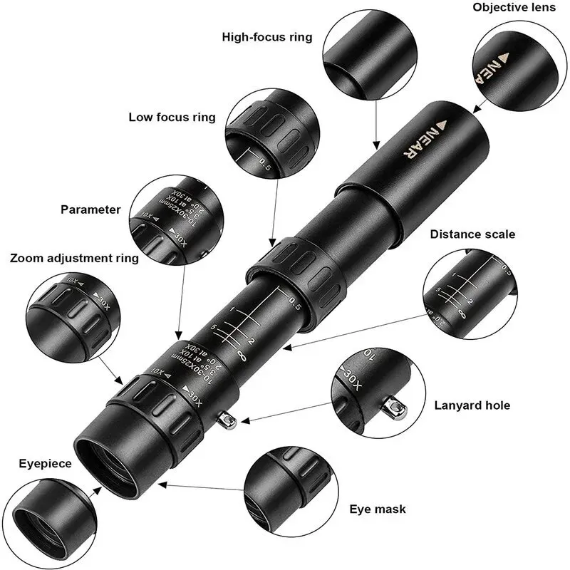  slider image of 10-300x40 Zoom Telescope HD