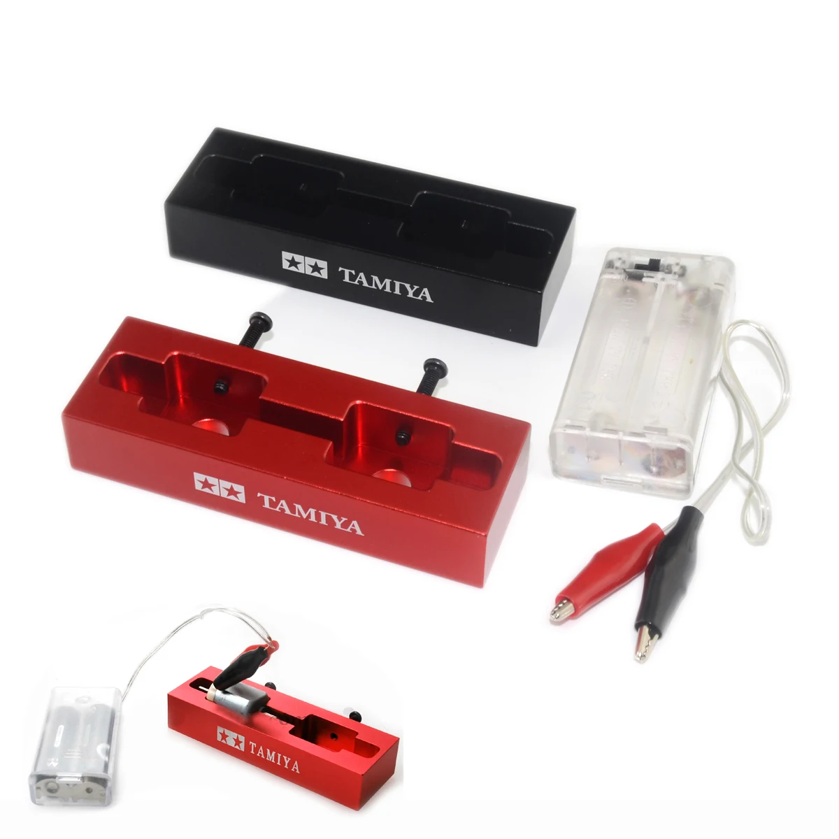 Tamiya Mini 4Wd Tools Motore Indossatore/Cuscinetto Run-In Rettifica Motore Strumento Di Base In Metallo Per 19914 Mini 4Wd Rc Car