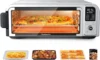 19QT Digital 8-in-1 Air Fryer Toaster Oven, 550°F Flavor-Lock Tech, Flip Up & Away Capability, 40+ Recipes, Airfryer Countertop 1