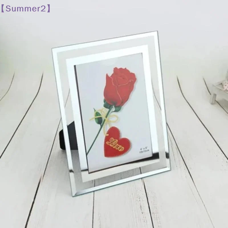 Deluxe Double-Sided A4 Display Stand for Photos, Menus, and Posters