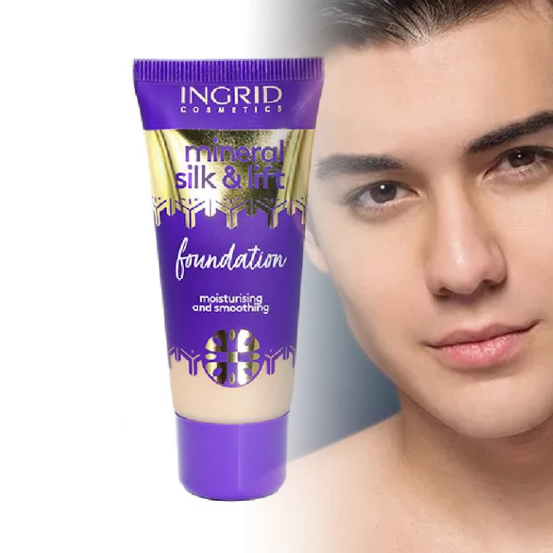 

Men's Makeup MINERAL SILK LIFT MAKE UP FOUNDATION Moisturising And Smoothing LONG LASTING