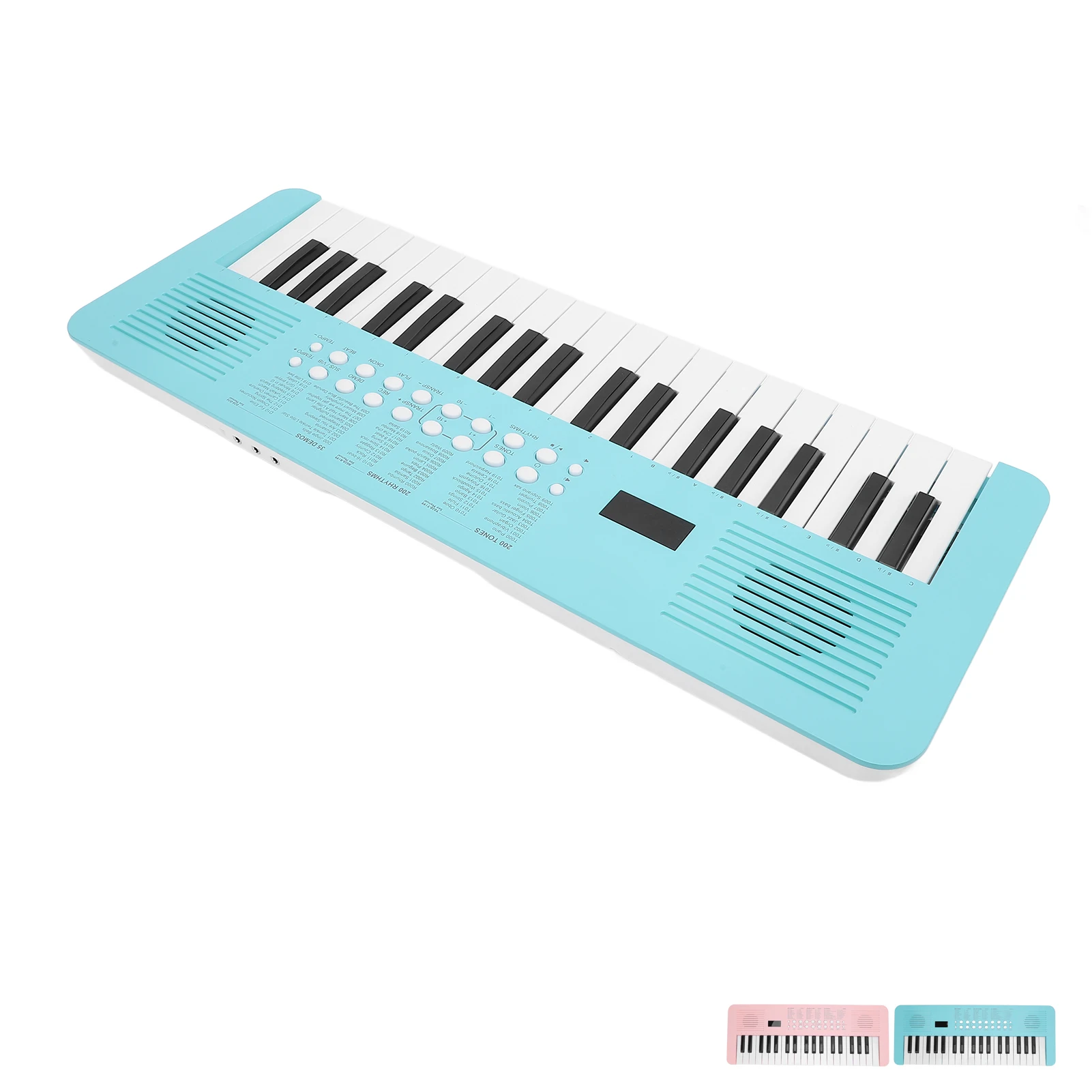 37 Key Electronic Keyboard 200 Tones 200 Rhythms 35 Demos Multi Functional Digital Piano Keyboard Instrument Mic