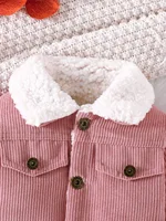 Warm Jacket Outwear For Newborn Baby Boy 0-3 Years old Casual Fashion Winter Cotton Coat Long Sleeve Toddler Kids Clothes 3