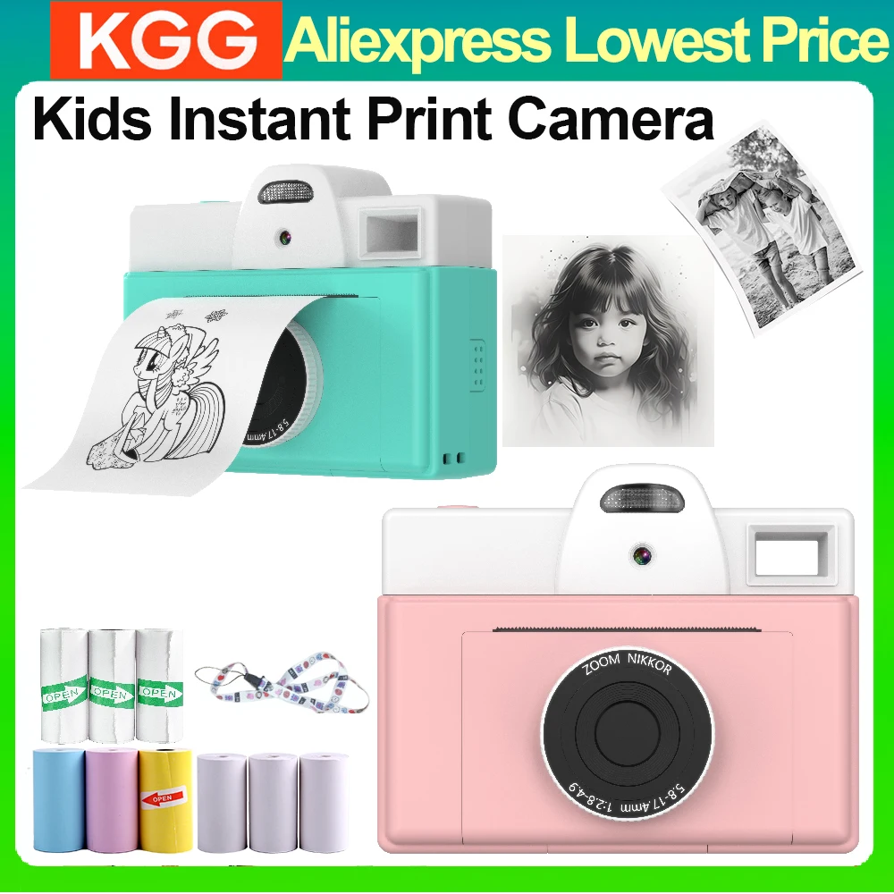 Children Digital Camera Instant Print Kids Thermal Print Camera Instant children-digital-camera-instant-print-kids-thermal-print-camera-instant