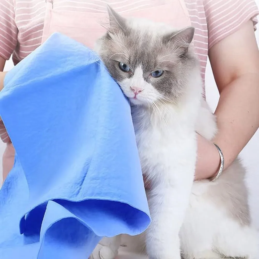 Car Chamois Towel Super Absorbent PVA Towel Pet Drying Bath Multifunction Cleaning Drying Window Cleaning Supplies