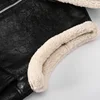 H70 Winter Fashion Cashmere Thicken Warm Hooded Waistcoats for Men Good Quality PU Leather Windprood Large Size Vest Coats Male 6