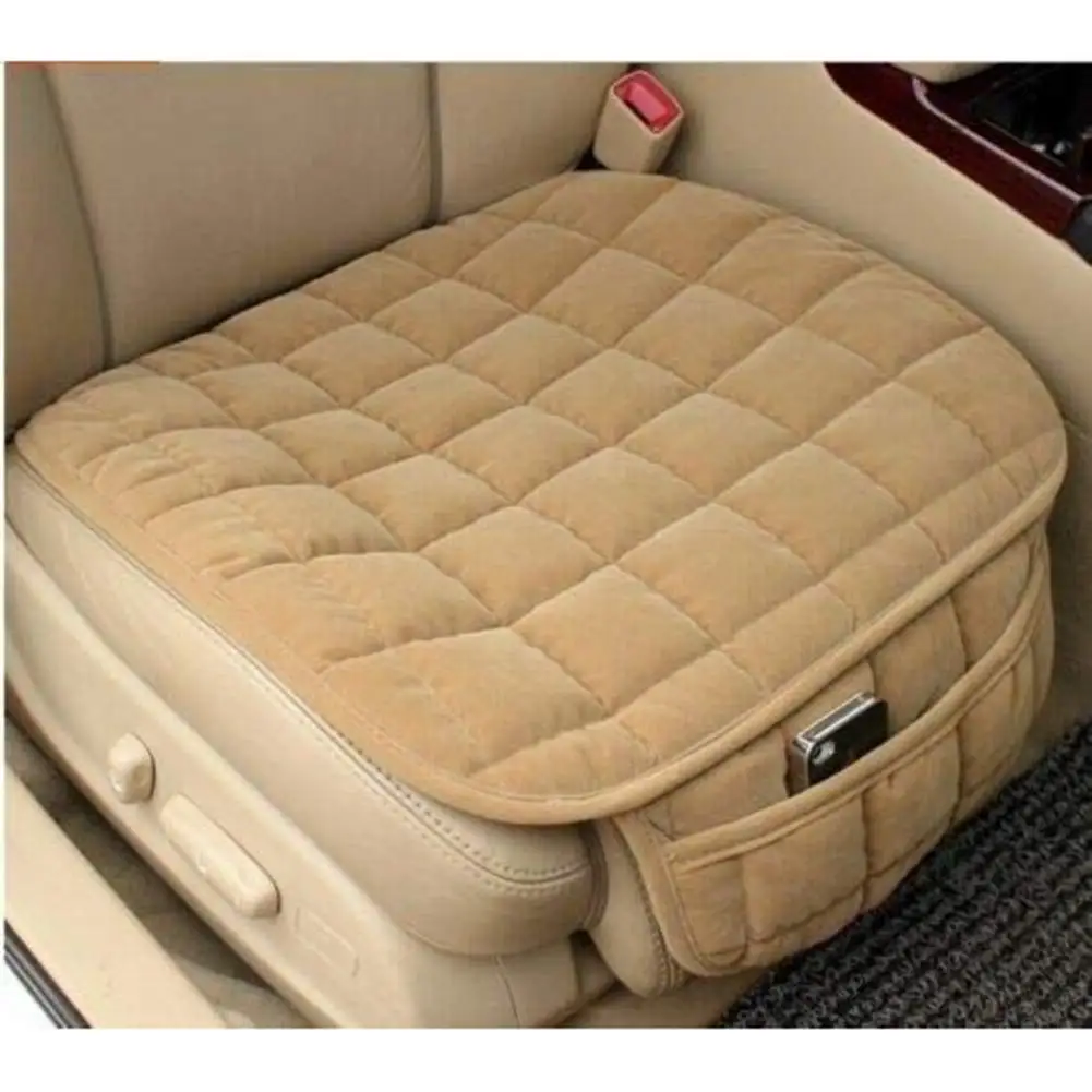 Fashion Solid Universal Soft Car Seat Cushion Padded Massage Van Vehicle Interior Protector 1