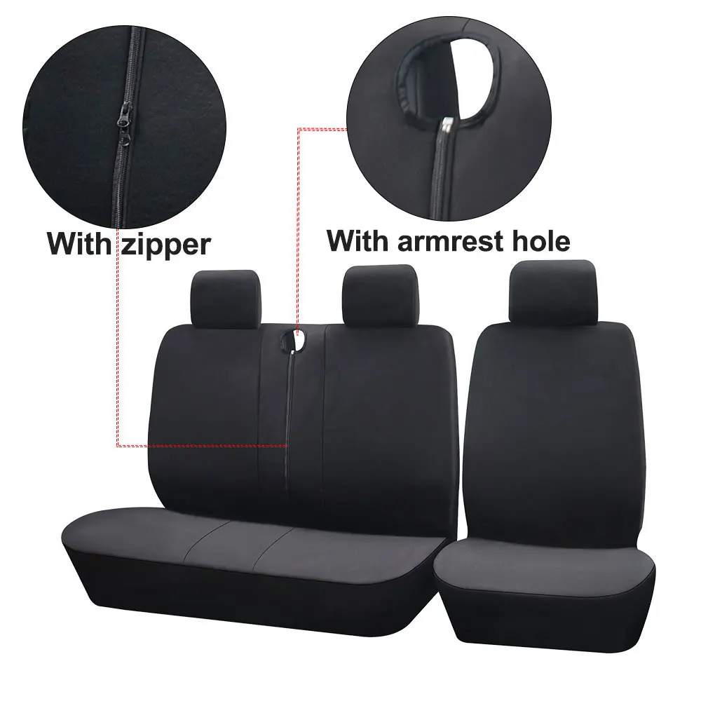 2 + 1 범용 4mm 스폰지 시트 커버는 대부분의 밴 트럭에 적합합니다. Mk6 Transit For Ford Transit For Fiat Ducato For Citroen Relay