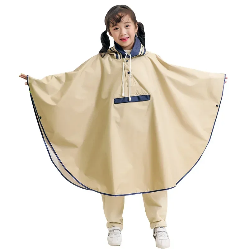Parent-child Raincoat Kids Waterproof Hooded