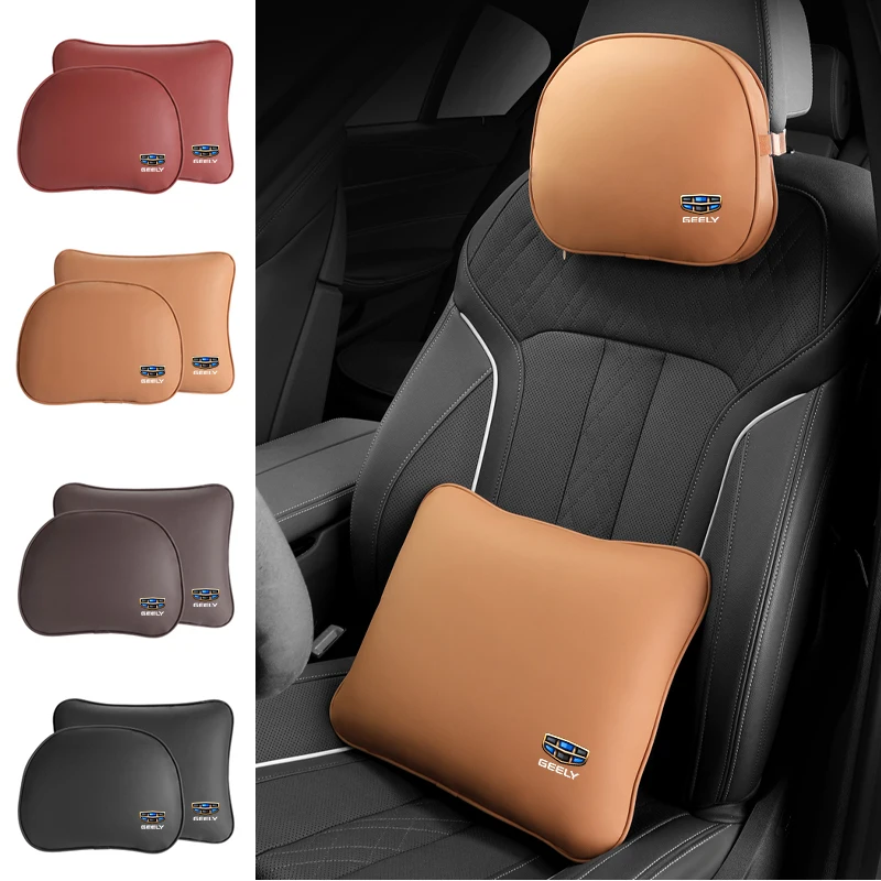 자동차 시트 목 베개 메모리 코튼 요추 지지대, Geely Emgrand X7 EC..