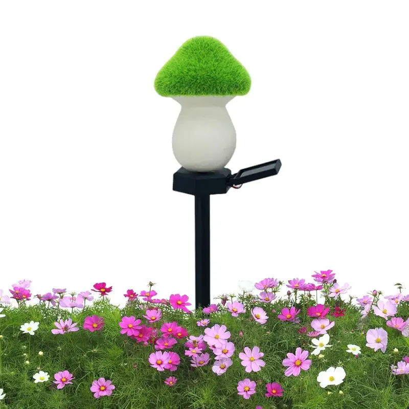 

Solar Mushroom Lights Waterproof Solar Pathway Lights For Patio Yard Decorative Outdoor Decoration Lights Easy Installation Long