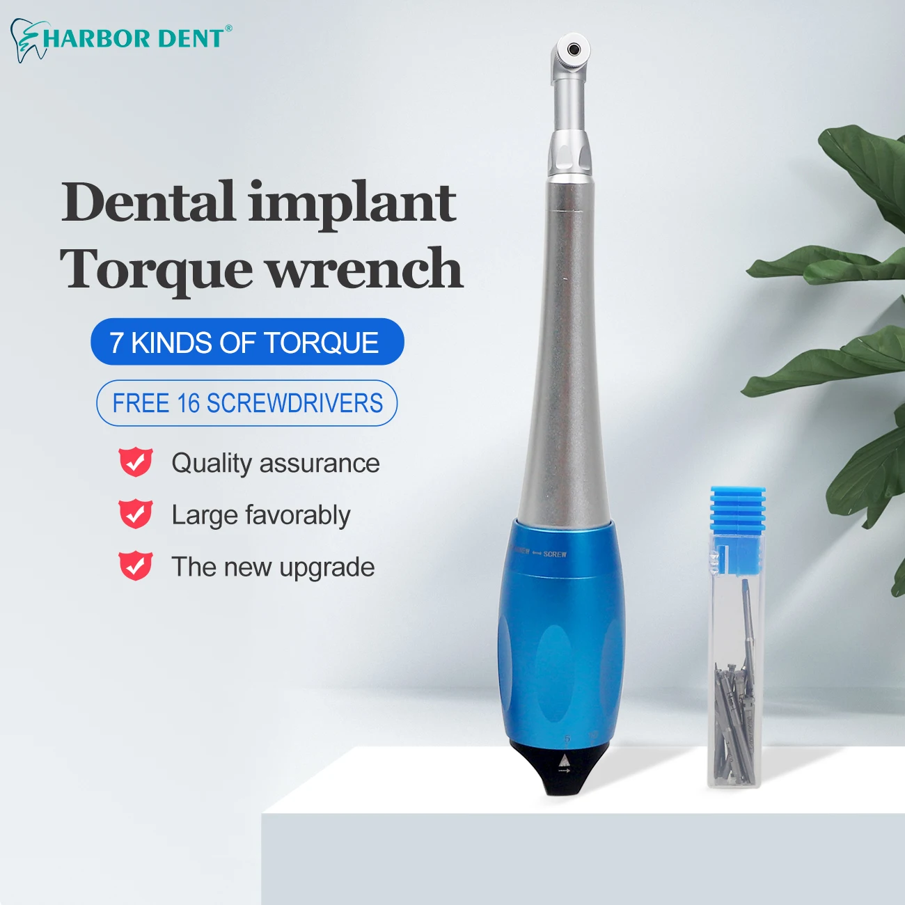 DentalUniversalImplantTorqueWrenchwithDriveControlFits16