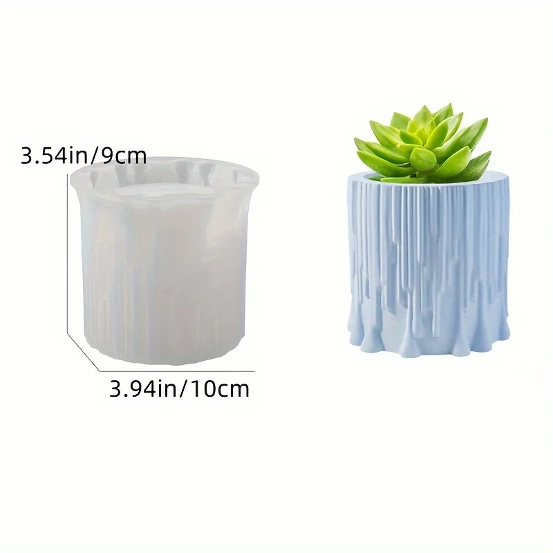 قالب سيليكون لحامل الشموع الدائري الشبكي، يستخدم ل...