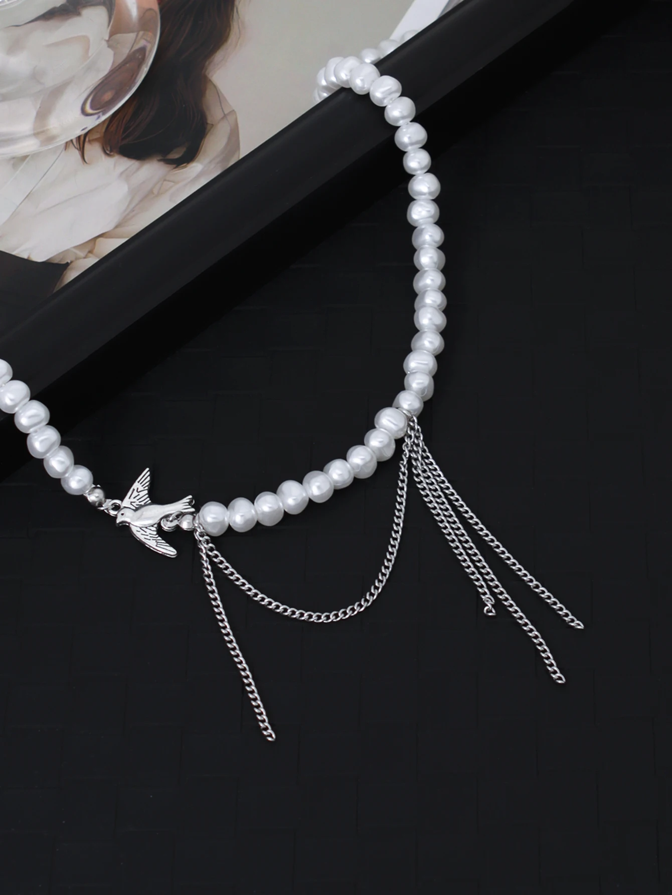 Charm Hip Hop Necklace Women Party Music