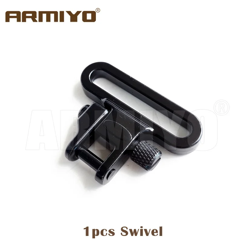 Armiyo 1 Zoll 1,25 Zoll Ring Schnellverschluss Angelbox Sporttasche Gürtel Taktischer Schultergurt Jagd-Schulterriemen Drehadapter – Detail 3