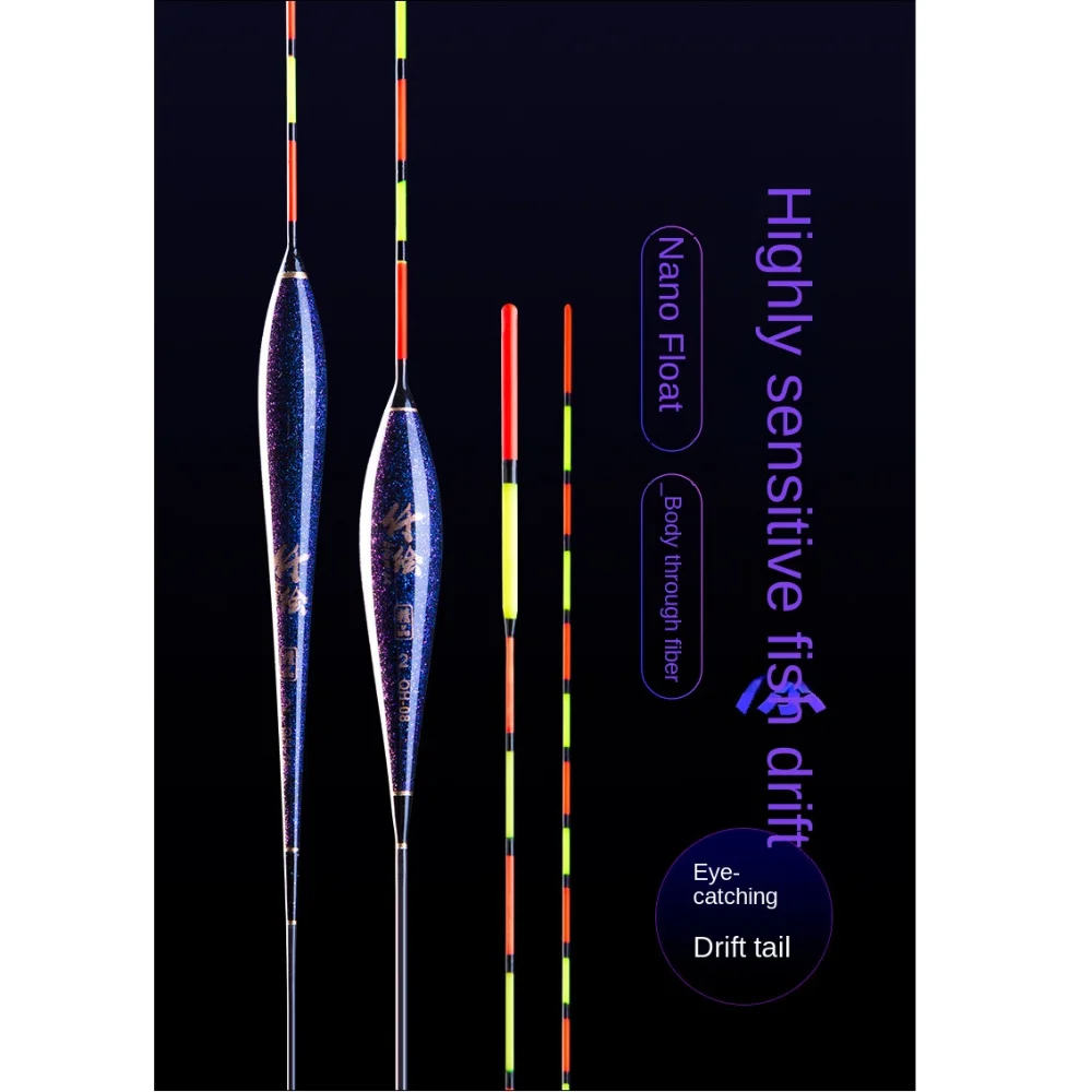 Indicator Rocky Fishing Lure Float Eye-catching Triangle Tail Sensitive Floats Bobbers Slip Drift Tube